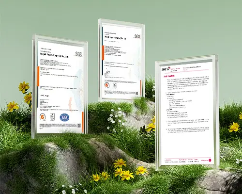 Naše výrobky předávají více certifikací